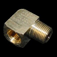 1/8in 90Deg Brass Street Elbow - Click Image to Close